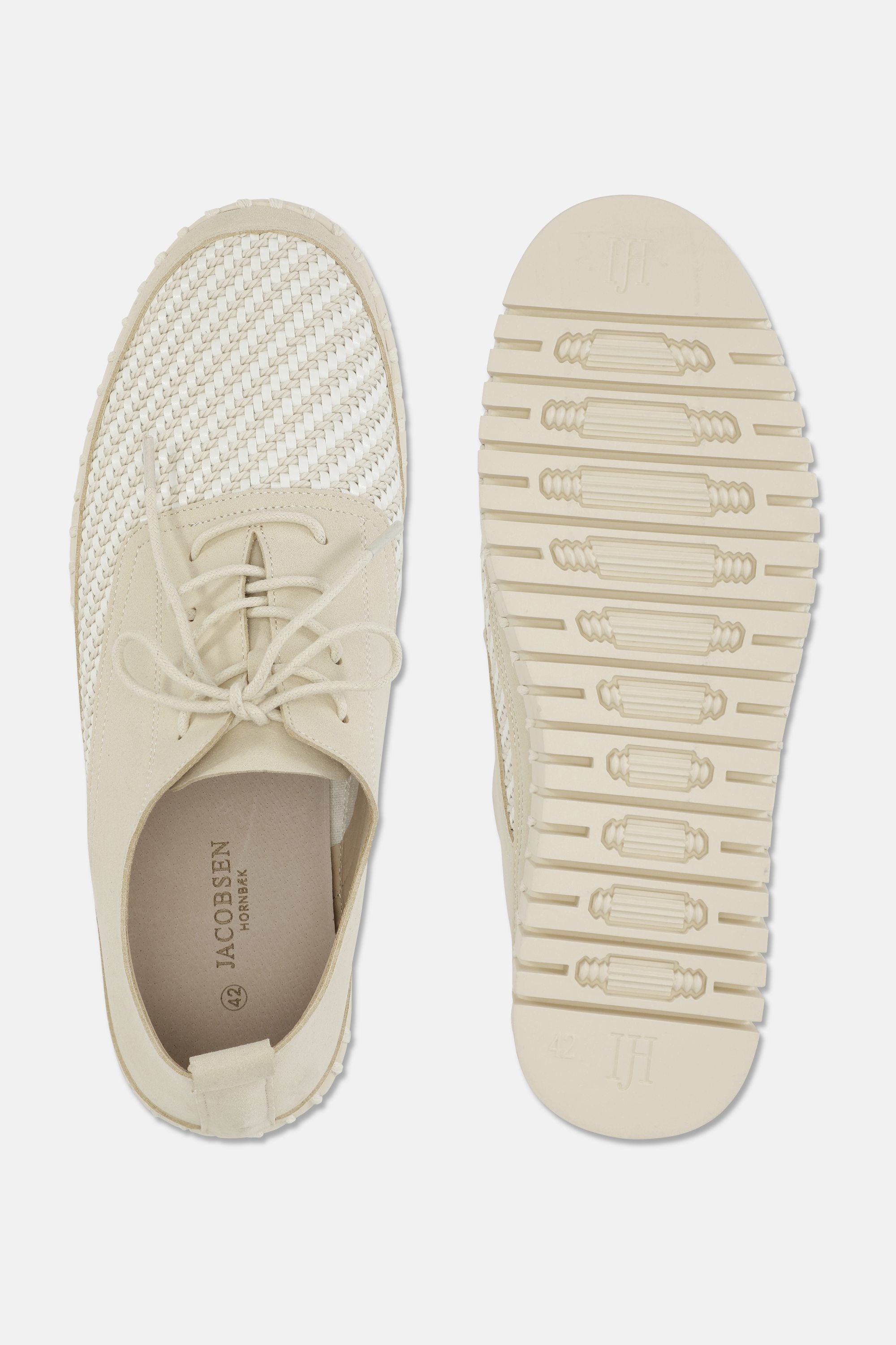 Herresko Med Lisser - Kit Pearled Ivory